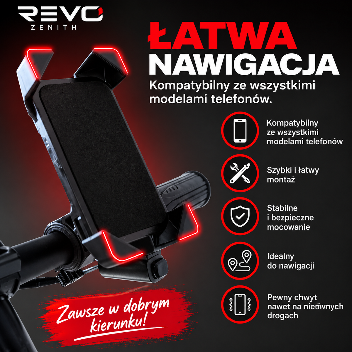 REVO Volt – Elektryczny Rower Biegowy 350 W – Zasięg 15–20 km – Bateria 36 V – Składany – Przednie i Tylne Hamulce Tarczowe